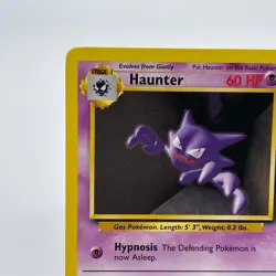 Haunter 29/102 - Uncommon 1999 English Base Set Pokemon Card - Near Mint NM & LP - Image 4