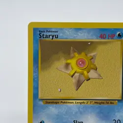 Staryu 65/102 - Common 1999 English Base Set Pokemon Card - (NM) Near Mint & LP - Image 2
