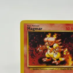 Magmar 36/102 - Uncommon 1999 English Base Set Pokemon Card - Near Mint NM & LP - Image 2