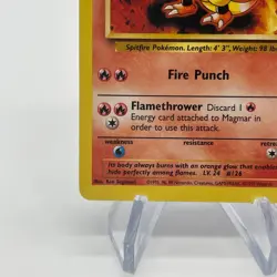 Magmar 36/102 - Uncommon 1999 English Base Set Pokemon Card - Near Mint NM & LP - Image 4