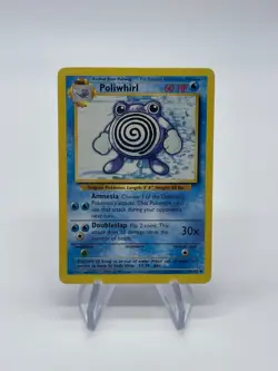 Poliwhirl 38/102 - Uncommon 1999 English Base Set Pokemon Card - Near Mint & LP - Image 1