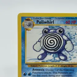 Poliwhirl 38/102 - Uncommon 1999 English Base Set Pokemon Card - Near Mint & LP - Image 2