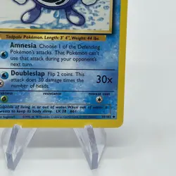 Poliwhirl 38/102 - Uncommon 1999 English Base Set Pokemon Card - Near Mint & LP - Image 5