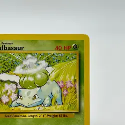 Bulbasaur 44/102 - Common 1999 English Base Set Pokemon Card - Near Mint NM & LP - Image 3