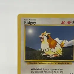 Pidgey 57/102 - Common 1999 English Base Set Pokemon Card - Near Mint (NM) & LP - Image 2