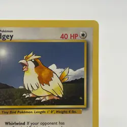 Pidgey 57/102 - Common 1999 English Base Set Pokemon Card - Near Mint (NM) & LP - Image 3