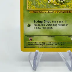 Caterpie 45/102 - Common 1999 English Base Set Pokemon Card - Near Mint NM & LP - Image 4