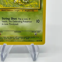 Caterpie 45/102 - Common 1999 English Base Set Pokemon Card - Near Mint NM & LP - Image 5