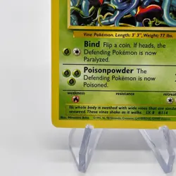 Tangela 66/102 - Common 1999 English Base Set Pokemon Card - Near Mint NM & LP - Image 4