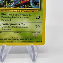 Tangela 66/102 - Common 1999 English Base Set Pokemon Card - Near Mint NM & LP - Image 5
