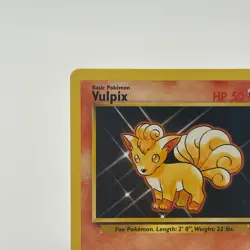 Vulpix 68/102 - Common 1999 English Base Set Pokemon Card - Near Mint (NM) & LP - Image 2