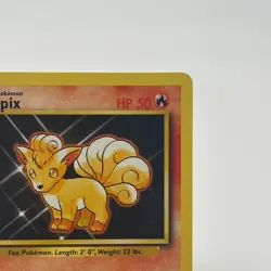 Vulpix 68/102 - Common 1999 English Base Set Pokemon Card - Near Mint (NM) & LP - Image 3