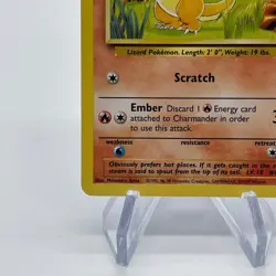 Charmander 46/102 - Common 1999 English Base Set Pokemon Card - Near Mint & LP - Image 4