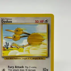 Doduo 48/102 - Common 1999 English Base Set Pokemon Card - Near Mint (NM) & LP - Image 3