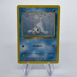 Seel 41/102 - Uncommon 1999 English Base Set Pokemon Card - Near Mint (NM) & LP - Image 1