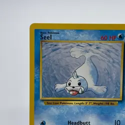 Seel 41/102 - Uncommon 1999 English Base Set Pokemon Card - Near Mint (NM) & LP - Image 2