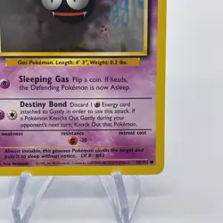 Gastly 50/102 - Common 1999 English Base Set Pokemon Card - Near Mint (NM) & LP - Image 5