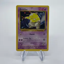 Drowzee 49/102 - Common 1999 English Base Set Pokemon Card - Near Mint (NM) & LP - Image 1