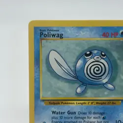 Poliwag 59/102 - Common 1999 English Base Set Pokemon Card - Near Mint (NM) & LP - Image 2