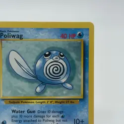 Poliwag 59/102 - Common 1999 English Base Set Pokemon Card - Near Mint (NM) & LP - Image 3
