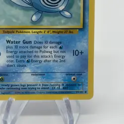 Poliwag 59/102 - Common 1999 English Base Set Pokemon Card - Near Mint (NM) & LP - Image 4
