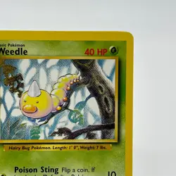 Weedle 69/102 - Common 1999 English Base Set Pokemon Card - Near Mint (NM) & LP - Image 3