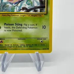 Weedle 69/102 - Common 1999 English Base Set Pokemon Card - Near Mint (NM) & LP - Image 5