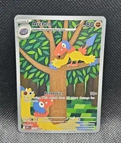 Archen 131/086 Sv: White Flare Illustration Rare Pokemon Card TCG NM - Image 1