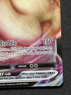 Eevee VMAX SWSH087 Shining Fates Black Star Promo Pokemon Card TCG - NM - Image 3