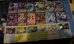 Pokemon TCG SM04/PAF Lot (98 Cards, Holofoil, Promo, Pikachu, Slowpoke) - Image 5