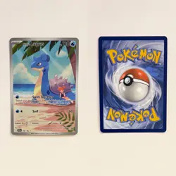 Pokemon TCG Misty’s Psyduck & Lapras 2 Card Lot 151 IR NM/Mint - Image 3