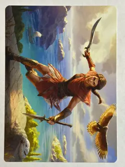 Kassandra, Eagle Bearer Art Card Art Series:Universes Beyond:Assassin's Creed 6 - Image 1