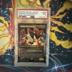 Magic The Gathering: Shadow the Hedgehog PSA 9 - Image 1