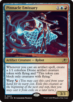 x1 Pinnacle Emissary EOE Edge of Eternities MTG 223 M/NM 1x - Image 1