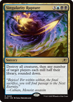 x1 Singularity Rupture EOE Edge of Eternities MTG 228 M/NM 1x - Image 1