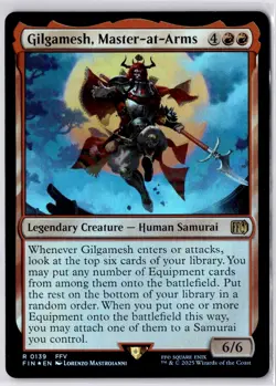 Gilgamesh, Master-at-Arms Final Fantasy Foil NM R 0139 - Image 1