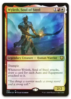Wyleth, Soul of Steel #362 (Foil) (LP) Commander Legends CMR Magic MTG - Image 1