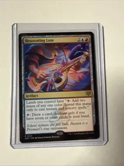MTG Resonating Lute Secrets of Strixhaven Regular - Image 1