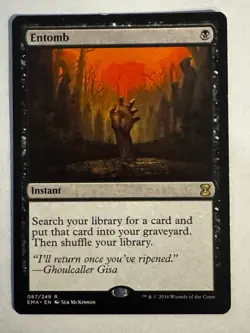 Magic the Gathering: Entomb - Instant Black Mana - Image 1
