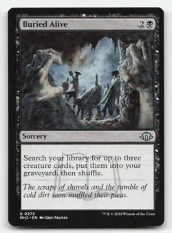 Buried Alive 273 Uncommon Modern Horizons 3 Magic: The Gathering Near Mint - Image 1