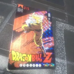 Dragon Ball Z Goku 015 Super Saiyan Trading Card Bandai 1993 - Image 1