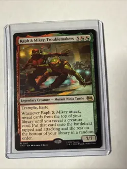 MTG Raph & Mikey, Troublemakers Teenage Mutant Ninja Turtles Regular - Image 1