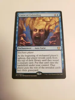 MTG Commander: Innistrad: Midnight Hunt MIC Curse of Unbinding MINT - Image 1