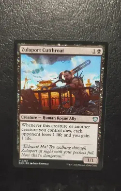 Zulaport Cutthroat Commander: Secrets of Strixhaven Regular - Image 1