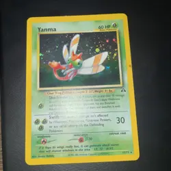 Yanma Unlimited Holo Rare 17/75 - Pokemon TCG Neo Discovery Vintage NM - Image 1