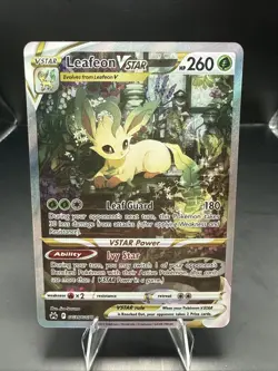 Pokemon Leafeon VSTAR GG35/GG70 Crown Zenith Galarian Gallery Pokemon Card - Image 1