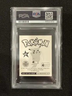 1999 Merlin Pokemon Jessie Prism #S35 Gem Mint PSA 10 - Image 2