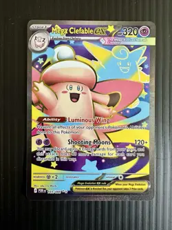 Mega Clefable ex 103/088 - Ultra Rare Perfect Order Pokemon TCG - Near Mint - Image 1