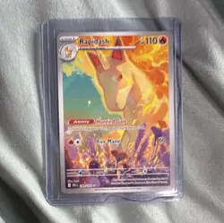 Pokemon Rapidash 189/182 Sv10: Destined Rivals Holo Illustration Rare 110 HP - Image 1