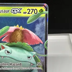 Pokemon Celebi & Venusaur GX TAG TEAM Ultra Rare Holo 1/181 Team Up 2019 - Image 4
